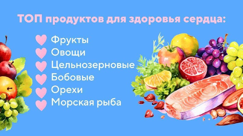 Полезное питание для здоровья сердца
