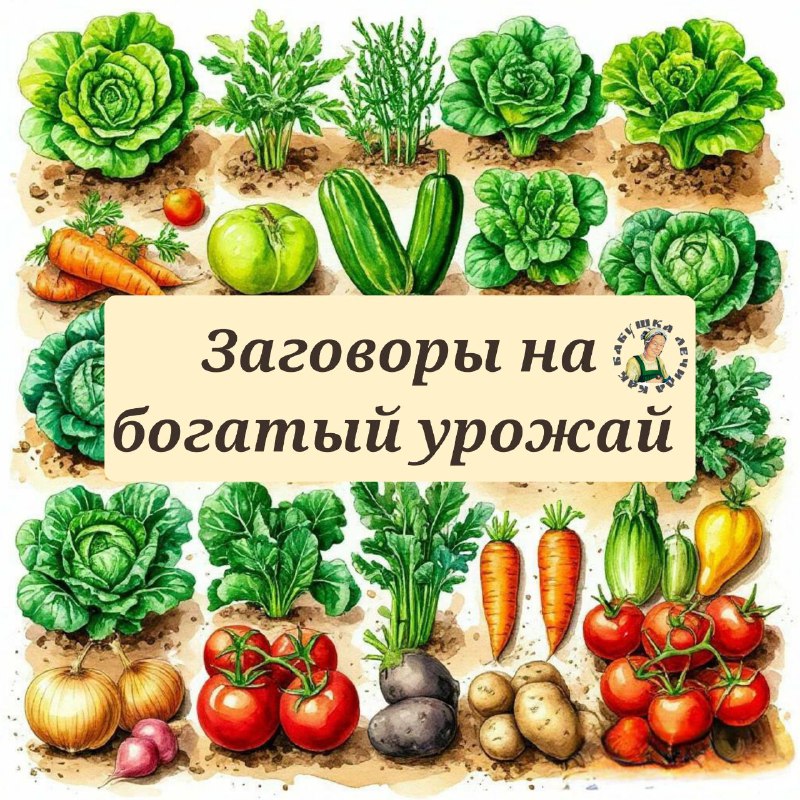 Народные заговоры для защиты урожая и растений