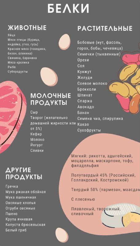 Как распознать и бороться с недостатком белка в организме