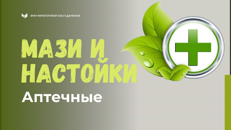 Рекомендуемые лекарственные мази и настойки для быстрого решения проблем