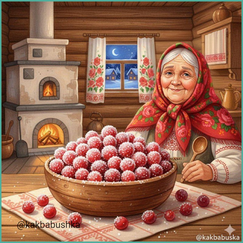 Полезное лакомство: клюква в сахаре для укрепления иммунитета