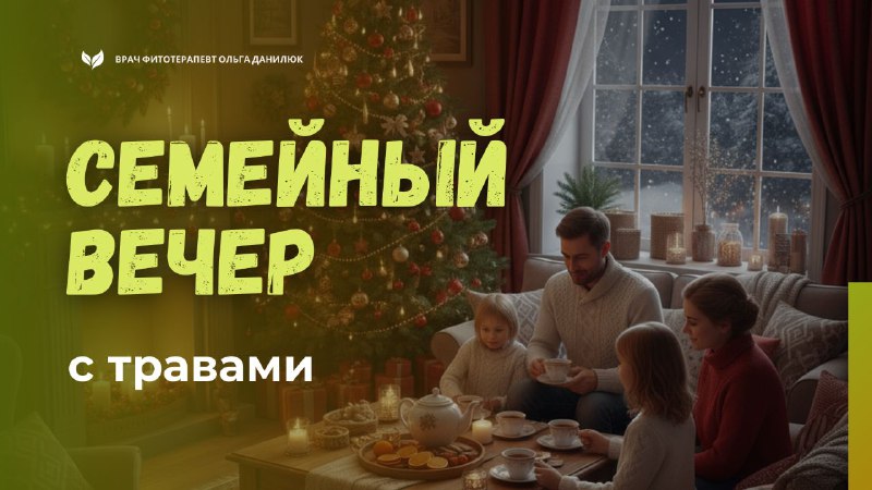 Создание волшебного новогоднего вечера с травами: семейные традиции и ритуалы