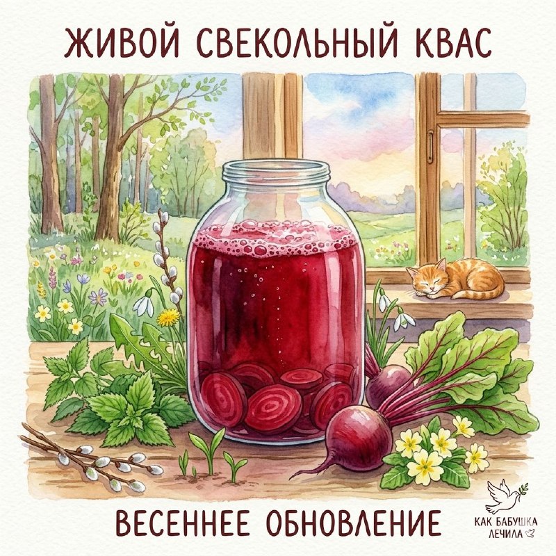 Свекольный квас как весеннее средство для очищения организма