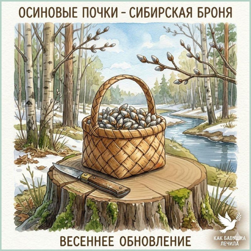 Медицинские свойства осиновых почек и их применение