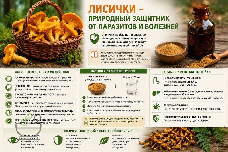 Лисички: народная практика, польза и правильная заготовка