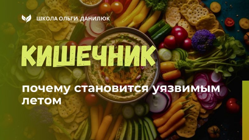 Летняя защита кишечника: три травы