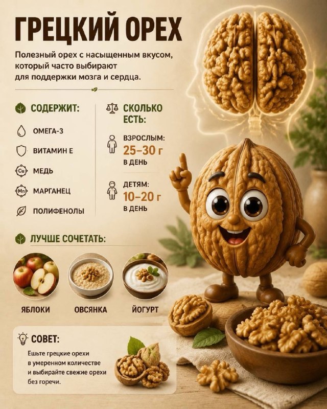 Шпаргалка по орехам: какие выбрать и с чем сочетать