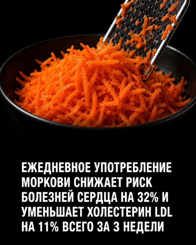 Морковь: неожиданные механизмы защиты от рака и болезней сердца Морковь: неожиданные механизмы защиты от рака и болезней сердца
