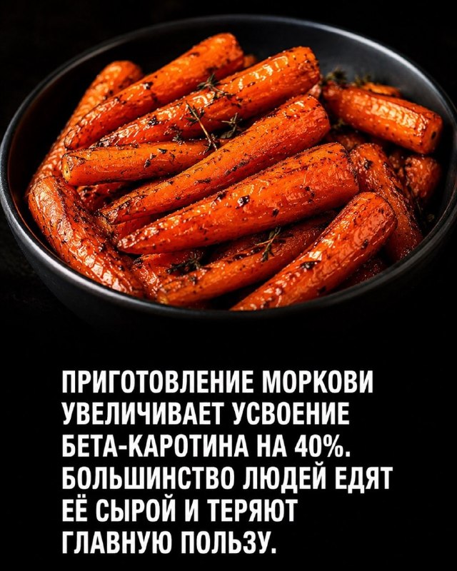 Морковь: неожиданные механизмы защиты от рака и болезней сердца Морковь: неожиданные механизмы защиты от рака и болезней сердца