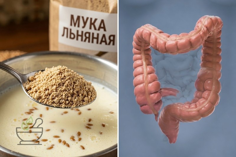 Льняная мука для поддержки пищеварения: трёхнедельный курс
