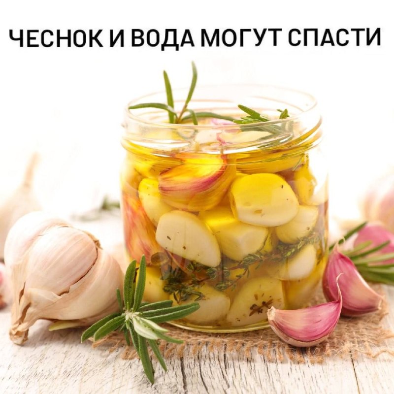 Чесночный настой на воде: рецепт и польза