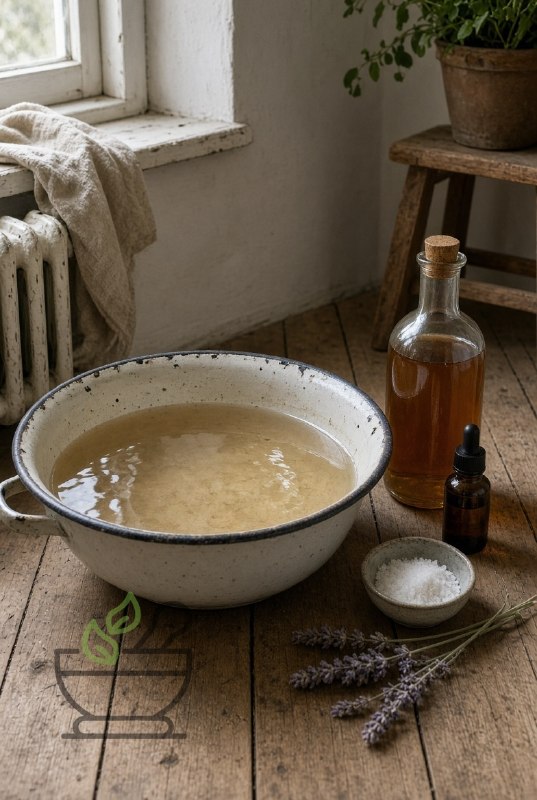 Ножная ванночка с уксусом и солью: реальная польза и ожидания