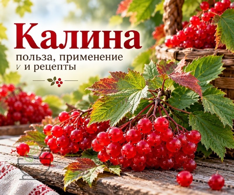 Калина: когда собирать, как убрать горечь и что из неё приготовить