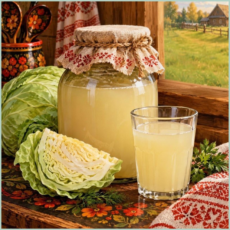 Капустный сок: приготовление и применение